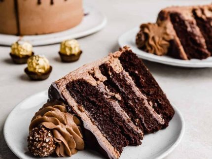 Ferrero rocher cake